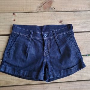 7 For All Mankind Tracy Denim Shorts Size 2